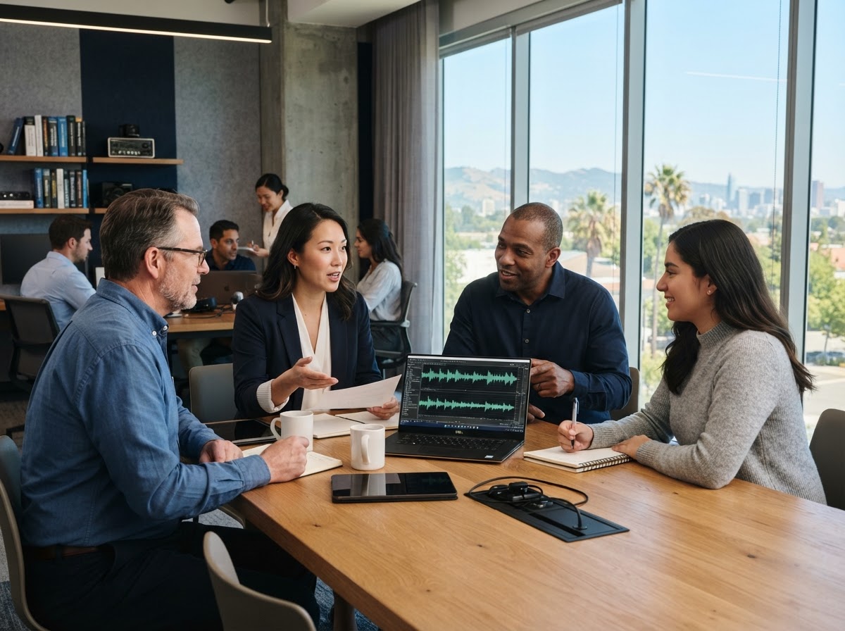 Sound Warrantoric data analysts reviewing real-time risk models